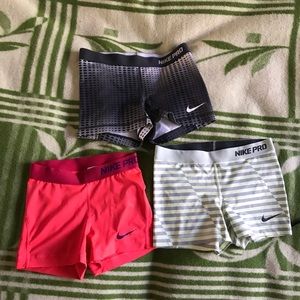 nike pro shorts